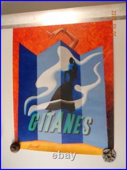 Série de 5 affiches GITANES 1995 ABSOLUMENT NEUVES