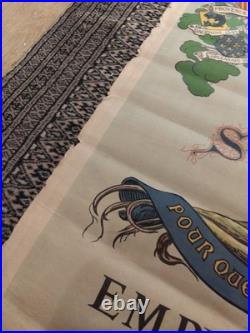 Superbe Affiche Authentique Emprunt National 1920 Abîmée 80cmx1,20 M