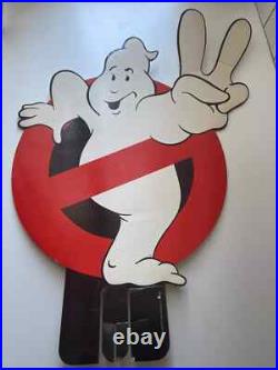 Support Presentoir Affiche Sos Fantomes 1988 Ghostbusters Cinema Rare Original