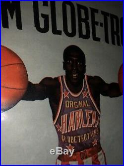 Suze Affiche Ancienne Basket Harlem Globe Trotters Publicitaire Bistrot Vintage