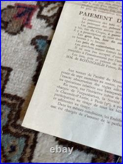 Sweepstake Grand Prix De Paris Affichette Brochure Originale 1935 Introuvable Sweepstake Grand Prix De Paris Affichette Brochure Originale 1935 Introuvable