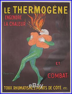 THERMOGENE Cappiello. Affiche originale belge