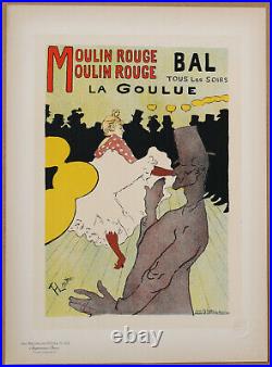 Toulouse Lautrec Moulin Rouge Bal La Goulue Les Maitres De L'affiche Pl. 122