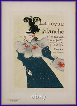 Toulouse Lautrec Revue Blanche Les Maitres De L'affiche Pl. 82
