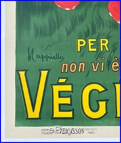 VÉGÉTALINE Affiche lithographiée signée Leonetto Cappiello / 115 x 155cm