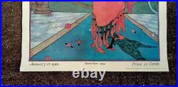 VOGUE Helen Dryden 1918 Lithographie USA Portal Publication Art Déco c. 1960-80