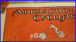 Velo Cycling Affiche Cycles Harford Bicyclette France Sport The Darwins Cirque