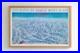 Vintage Ski Resorts Map Poster 1986 Alps Savoie Mt-Blanc, 100 X 60 Unframed