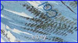 Vintage Ski Resorts Map Poster 1986 Alps Savoie Mt-Blanc, 100 X 60 Unframed