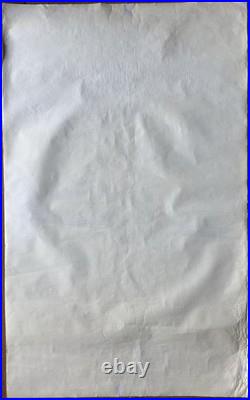 Vintage Ski Resorts Map Poster 1986 Alps Savoie Mt-Blanc, 100 X 60 Unframed