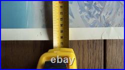 Vintage Ski Resorts Map Poster 1986 Alps Savoie Mt-Blanc, 100 X 60 Unframed