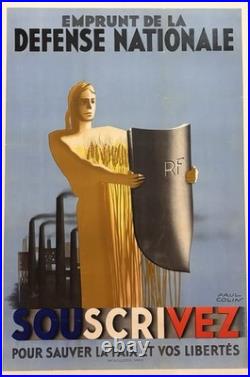 World War 2 Propaganda Poster Signed