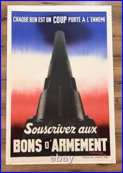 World War 2 Propaganda Poster Signed