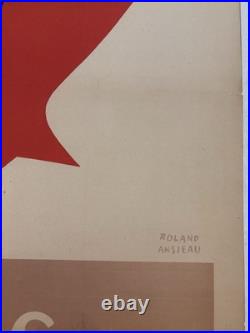 World War 2 Propaganda Poster Signed