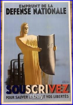 World War 2 Propaganda Poster Signed